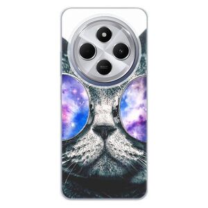 Silikonové pouzdro iSaprio - Galaxy Cat - Xiaomi Redmi 14C / Poco C75 obraz
