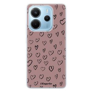 Silikonové pouzdro iSaprio - Heart Dark - Xiaomi Redmi Note 14 obraz