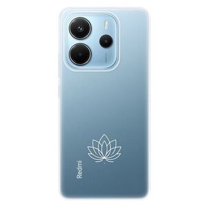 Silikonové pouzdro iSaprio - čiré - Lotos - Xiaomi Redmi Note 14 obraz