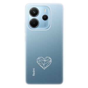 Silikonové pouzdro iSaprio - čiré - Digital Love - Xiaomi Redmi Note 14 obraz