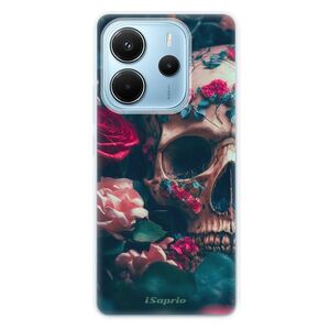 Silikonové pouzdro iSaprio - Skull in Roses - Xiaomi Redmi Note 14 obraz