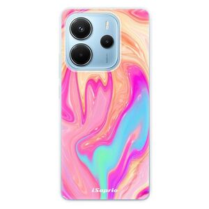 Silikonové pouzdro iSaprio - Orange Liquid - Xiaomi Redmi Note 14 obraz