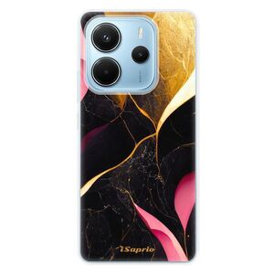 Silikonové pouzdro iSaprio - Gold Pink Marble - Xiaomi Redmi Note 14 obraz