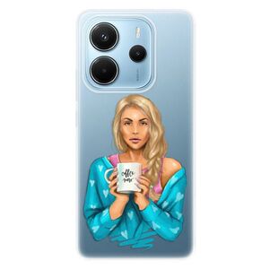 Silikonové pouzdro iSaprio - Coffe Now - Blond - Xiaomi Redmi Note 14 obraz