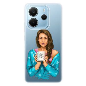Silikonové pouzdro iSaprio - Coffe Now - Brunette - Xiaomi Redmi Note 14 obraz