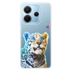 Silikonové pouzdro iSaprio - Leopard With Butterfly - Xiaomi Redmi Note 14 obraz