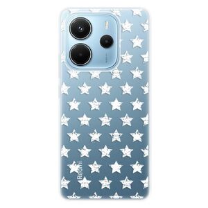 Silikonové pouzdro iSaprio - Stars Pattern - white - Xiaomi Redmi Note 14 obraz