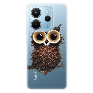 Silikonové pouzdro iSaprio - Owl And Coffee - Xiaomi Redmi Note 14 obraz