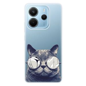 Silikonové pouzdro iSaprio - Crazy Cat 01 - Xiaomi Redmi Note 14 obraz