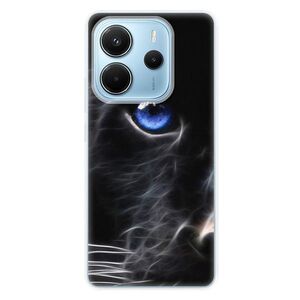Silikonové pouzdro iSaprio - Black Puma - Xiaomi Redmi Note 14 obraz