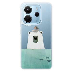 Silikonové pouzdro iSaprio - Bear With Boat - Xiaomi Redmi Note 14 obraz