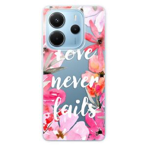 Silikonové pouzdro iSaprio - Love Never Fails - Xiaomi Redmi Note 14 obraz