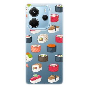 Silikonové pouzdro iSaprio - Sushi Pattern - Xiaomi Redmi Note 14 obraz