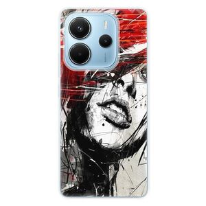 Silikonové pouzdro iSaprio - Sketch Face - Xiaomi Redmi Note 14 obraz