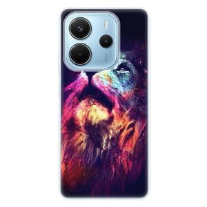 Silikonové pouzdro iSaprio - Lion in Colors - Xiaomi Redmi Note 14 obraz