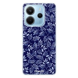 Silikonové pouzdro iSaprio - Blue Leaves 05 - Xiaomi Redmi Note 14 obraz