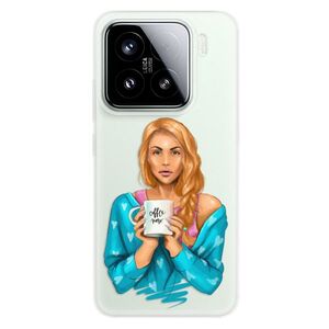 Silikonové pouzdro iSaprio - Coffe Now - Redhead - Xiaomi 15 obraz