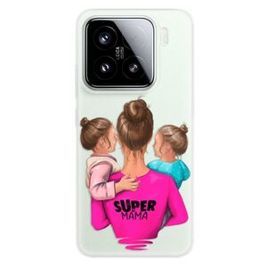 Silikonové pouzdro iSaprio - Super Mama - Two Girls - Xiaomi 15 obraz