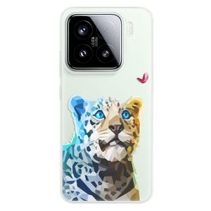 Silikonové pouzdro iSaprio - Leopard With Butterfly - Xiaomi 15 obraz