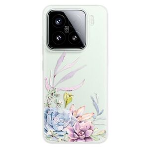 Silikonové pouzdro iSaprio - Succulent 01 - Xiaomi 15 obraz
