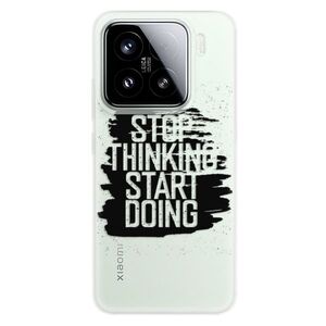 Silikonové pouzdro iSaprio - Start Doing - black - Xiaomi 15 obraz