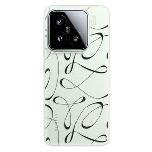 Silikonové pouzdro iSaprio - Fancy - black - Xiaomi 15 obraz