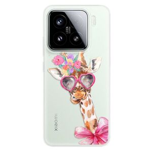 Silikonové pouzdro iSaprio - Lady Giraffe - Xiaomi 15 obraz