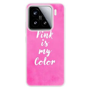 Silikonové pouzdro iSaprio - Pink is my color - Xiaomi 15 obraz