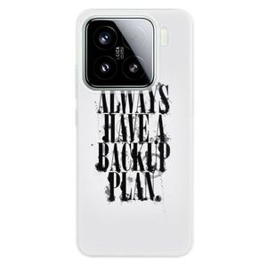 Silikonové pouzdro iSaprio - Backup Plan - Xiaomi 15 obraz
