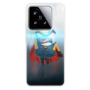 Silikonové pouzdro iSaprio - Mimons Superman 02 - Xiaomi 15 obraz