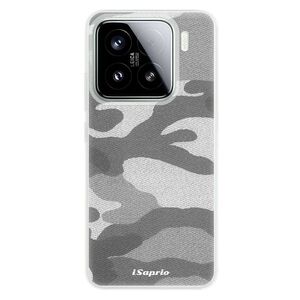 Silikonové pouzdro iSaprio - Gray Camuflage 02 - Xiaomi 15 obraz