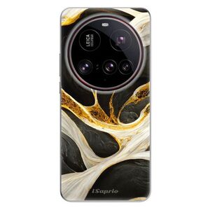 Silikonové pouzdro iSaprio - Black and Gold - Xiaomi 15 Ultra obraz