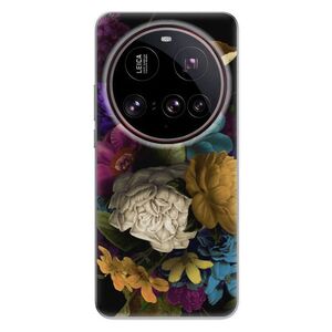 Silikonové pouzdro iSaprio - Dark Flowers - Xiaomi 15 Ultra obraz