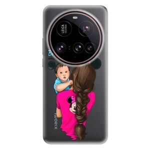 Silikonové pouzdro iSaprio - Mama Mouse Brunette and Boy - Xiaomi 15 Ultra obraz
