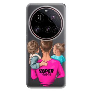 Silikonové pouzdro iSaprio - Super Mama - Boy and Girl - Xiaomi 15 Ultra obraz