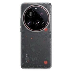 Silikonové pouzdro iSaprio - Vintage Pattern 01 - black - Xiaomi 15 Ultra obraz