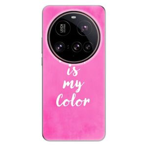 Silikonové pouzdro iSaprio - Pink is my color - Xiaomi 15 Ultra obraz