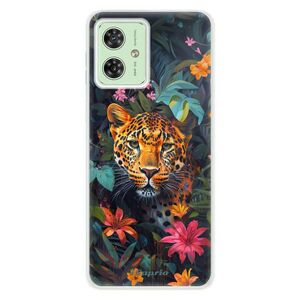 Silikonové pouzdro iSaprio - Flower Jaguar - Motorola Moto G54 5G / G54 5G Power Edition obraz