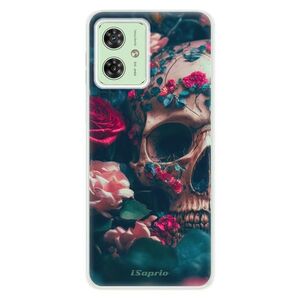 Silikonové pouzdro iSaprio - Skull in Roses - Motorola Moto G54 5G / G54 5G Power Edition obraz