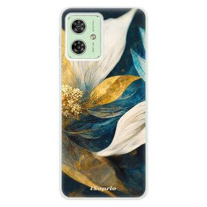 Silikonové pouzdro iSaprio - Gold Petals - Motorola Moto G54 5G / G54 5G Power Edition obraz