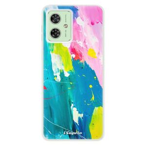 Silikonové pouzdro iSaprio - Abstract Paint 04 - Motorola Moto G54 5G / G54 5G Power Edition obraz