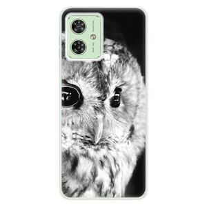 Silikonové pouzdro iSaprio - BW Owl - Motorola Moto G54 5G / G54 5G Power Edition obraz