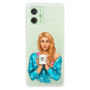Silikonové pouzdro iSaprio - Coffe Now - Redhead - Motorola Moto G54 5G / G54 5G Power Edition obraz