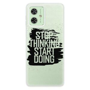 Silikonové pouzdro iSaprio - Start Doing - black - Motorola Moto G54 5G / G54 5G Power Edition obraz