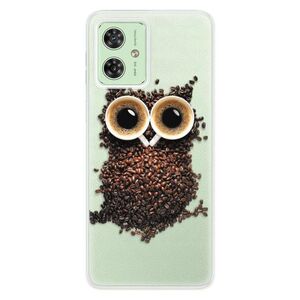 Silikonové pouzdro iSaprio - Owl And Coffee - Motorola Moto G54 5G / G54 5G Power Edition obraz