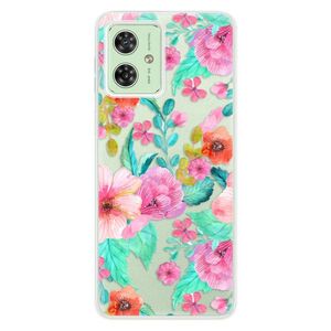 Silikonové pouzdro iSaprio - Flower Pattern 01 - Motorola Moto G54 5G / G54 5G Power Edition obraz