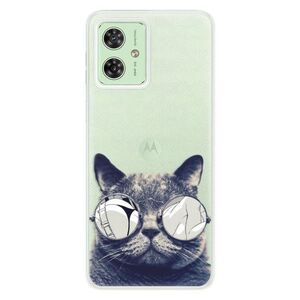 Silikonové pouzdro iSaprio - Crazy Cat 01 - Motorola Moto G54 5G / G54 5G Power Edition obraz