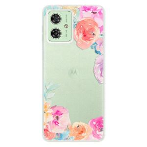 Silikonové pouzdro iSaprio - Flower Brush - Motorola Moto G54 5G / G54 5G Power Edition obraz