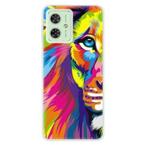 Silikonové pouzdro iSaprio - Rainbow Lion - Motorola Moto G54 5G / G54 5G Power Edition obraz