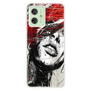 Silikonové pouzdro iSaprio - Sketch Face - Motorola Moto G54 5G / G54 5G Power Edition obraz